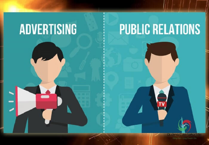 PR và quảng cáo là hoàn toàn khác nhau