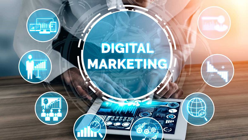 Digital Marketing không chỉ là quảng cáo mà là chiến lược kết nối khách hàng đa nền tảng.