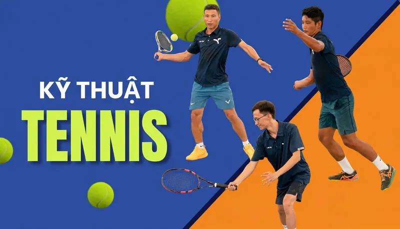 Người mới nên bắt đầu với các kỹ thuật cơ bản như forehand, backhand, serve, volley và di chuyển chân.