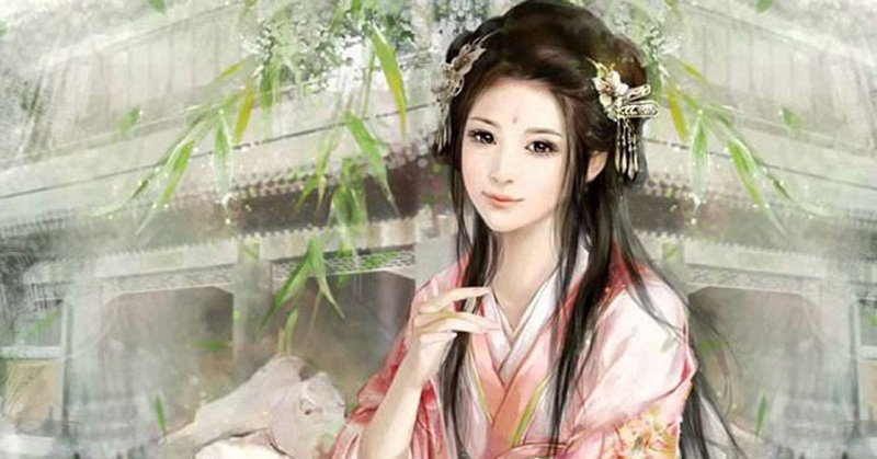 Gia đình họ Vương với Vương viên ngoại và ba chị em Kiều, Vân, Quan.