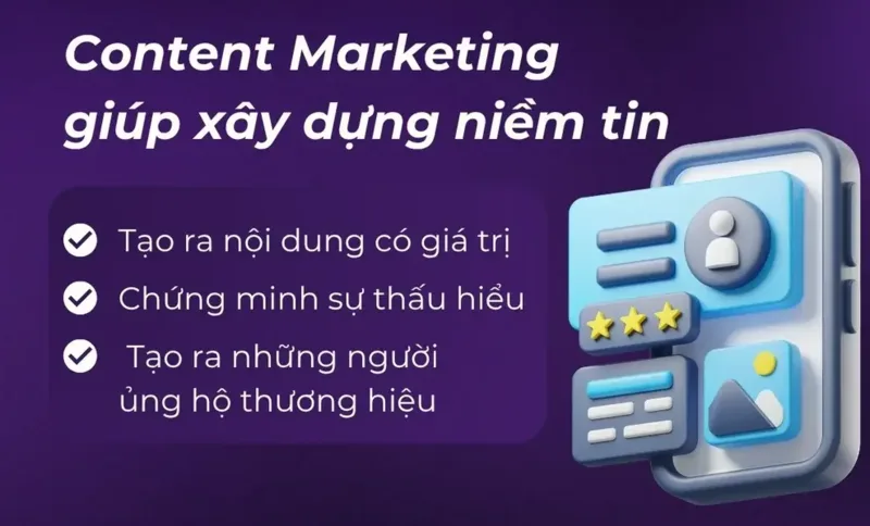 Nội dung xuất hiện đều đặn giúp thương hiệu được ghi nhớ trong tâm trí khách hàng.