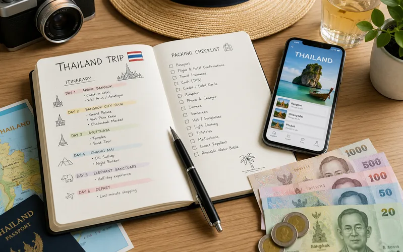 Lập ngân sách bằng cả THB và VND giúp hạn chế chi tiêu quá tay khi đi Thái